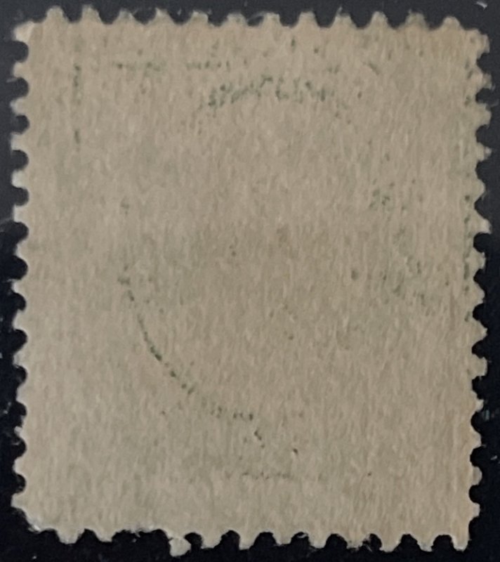 Scott #331 1908 1¢ B. Franklin DL watermark perf. 12 unused no gum short perf