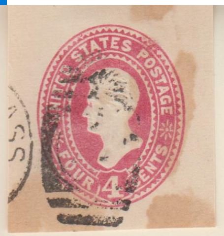 U.S. Scott #U324 Jackson - Embossed Stamped Envelope - Used Single - IND