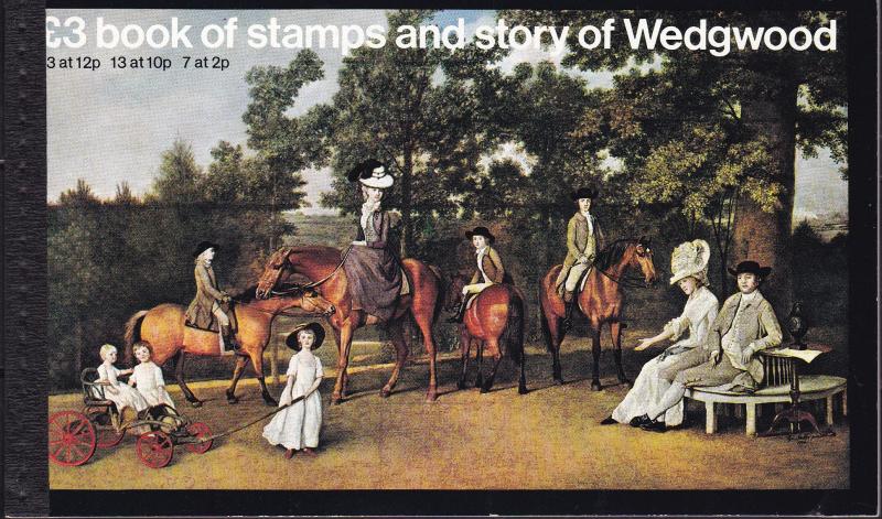 Great Britain1980 Story of Wedgewood Booklet VF/NH