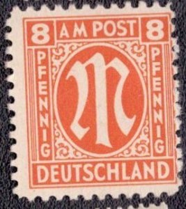 Germany Allied Occupation - 1945 3N6a MH