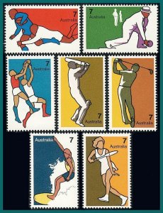 Australia 1974 Sports, MNH #590-596,SG569-SG575