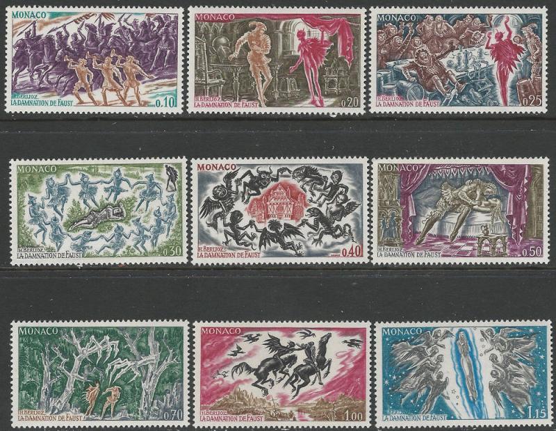 MONACO MNH #712-720