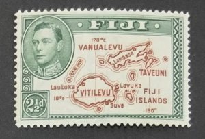 FIJI 1942 2.5d perf 14 SG256 LIGHTLY MOUNTED MINT