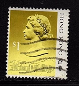 Hong Kong - #497 Queen Elizabeth II  - Used
