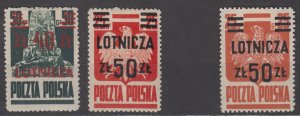 Poland Scott C19-C20-C20a MH 