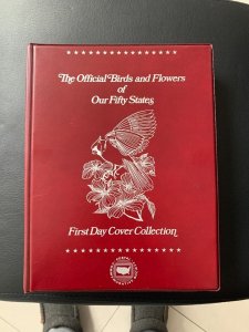 The Official Birds and Flowers of Our Fifty States First Day Cover Collection