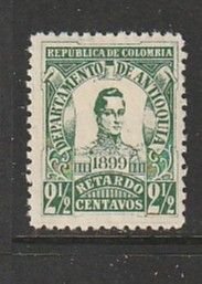 1899 Columbia (Antiquia) - Sc I1 - MH VF - 1 single - Cordoba