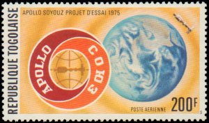 Togo #913, C254-C258, Complete Set(6), 1975, Space, Never Hinged