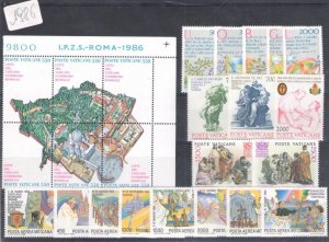 1986 Vatican, New Stamps, Year Set 24 values - MNH **