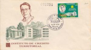 Colombia, First Day Cover, Banking