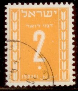 Israel 1949 SC# J6 Used CH2