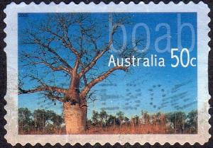 Australia 2419 - Used - 50c Boab Tree (2005) (cv $1.00)