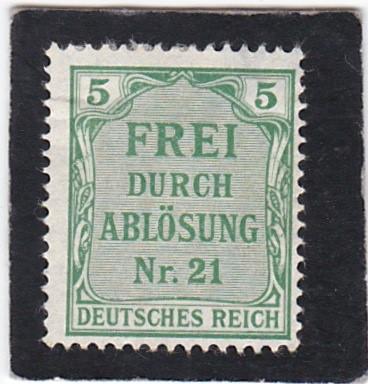 GERMANY, #   OL3  unused  local official for use in Prussia.