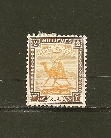 Sudan 80 Mint Hinged