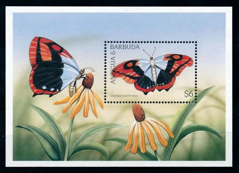 [98776] Antigua & Barbuda 1997 Insects Butterflies Souvenir Sheet MNH