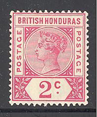 British Honduras 39 mint hinged SCV $ 3.00 (RS)