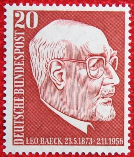 GERMANY 1957 Leo Baeck MNH Scott# 777 SG 1197 Mi 278