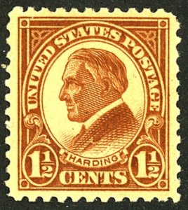 U.S. #553 MINT OG LH