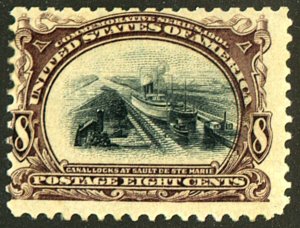 U.S. #298 MINT OG HR