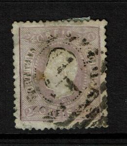 Portugal SC# 33, Used, side tear, minor creasing, some toning, see notes - S7761