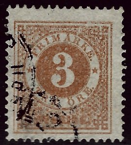 Sweden SC#17 Used VF....Real Deal!!