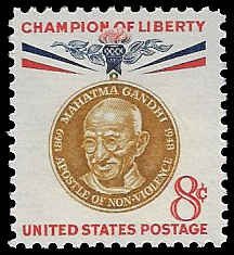 U.S. #1175 MNH; 8c Mahatma Gandhi - Champion of Liberty (1961)