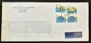 CM) 2005. SINGAPORE. FISH. ENVELOPE WITHOUT SHIPPING. XF