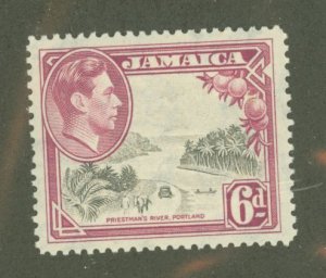 Jamaica #123a Mint (NH) Single