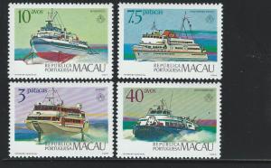 MACAO # 530 - 3    MNH