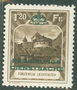 Liechtenstein #O8  Single