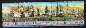 Anguilla 131a MNH West Indies Sea Battles, Warships