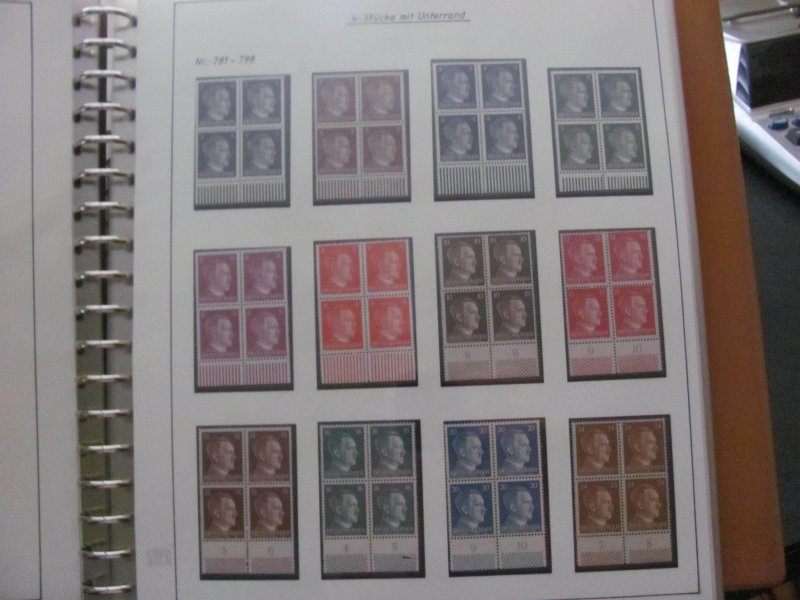 Germany 1941-44 MNH HITLER ALBUM ALMOST EVERY POSSIBILITY UNIQUE 63 PICTURE(118)