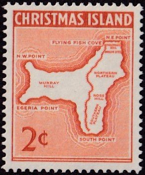 Christmas Island #11 Mint NH