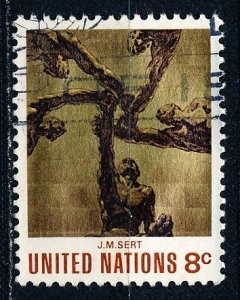 United Nations - New York #232 Single Used