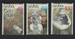 Aruba Archaeology 3v SG#84-86