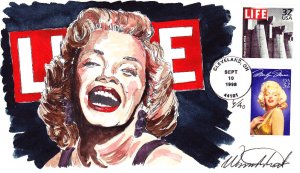 Wild Horse Combo FDC #3185c Life Magazine C-T-C + #2967 Marilyn Monroe 1998