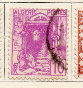 Algeria 1926-27 Early Issue Fine Used 10c. 097314