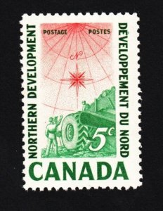 NORTHERN STAR, SURVEYING CREW = Canada 1961 #391 MNH q08