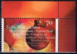 Germany 2016,Sc.#2939 MNH, Christmas: Bauble and Greeting