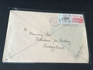 Denmark 1937 stamps cover Ref R32118