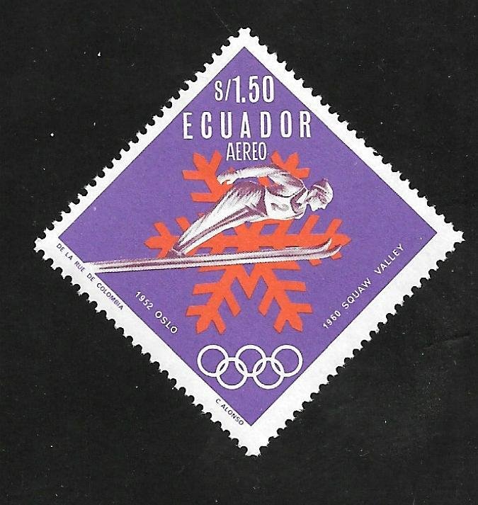 Ecuador 1966 - MNH - Scott #755b