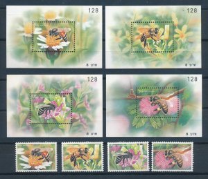 [110320] Thailand 2000 Insects bees flora flowers Souvenir Sheet MNH