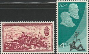 South Africa, #366-367  Unused  from 1971
