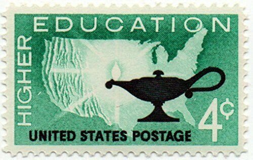 1962 Higher Education Single 4c Postage Stamp - Sc# 1206 - MNH,OG cx332