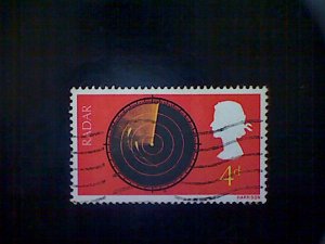 Great Britain, Scott #518, used (o), 1967, Radar, 4d