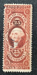 US stamps intern revenues 5 stamps R68, R69C, R71C, R44, R54D 1 mint NG, 4 used