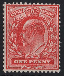 GB 1911 1d no wmk sg272a unmounted mint cat £75