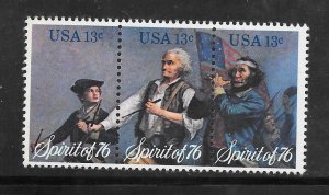 #1629-31 MNH Strip of 3