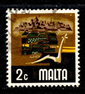 Malta Stamp #460 USED F SINGLE - SALE NOW ONLY $0.10c - WOW!!!!!