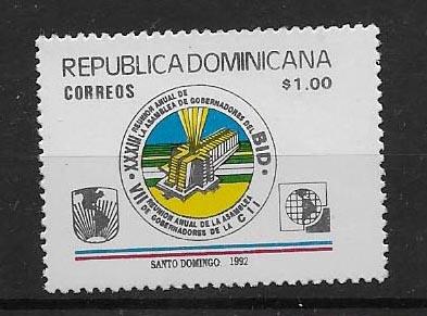 DOMINICAN REPUBLIC STAMP MNH #17JULIOA44